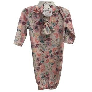 NEW ANGEL’ FACE NEWBORN GOWN AND HEADBAND SET